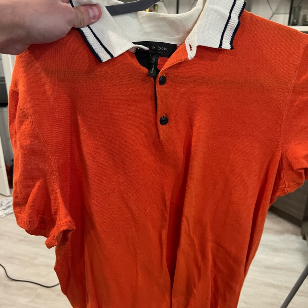 Ray bone knit polo